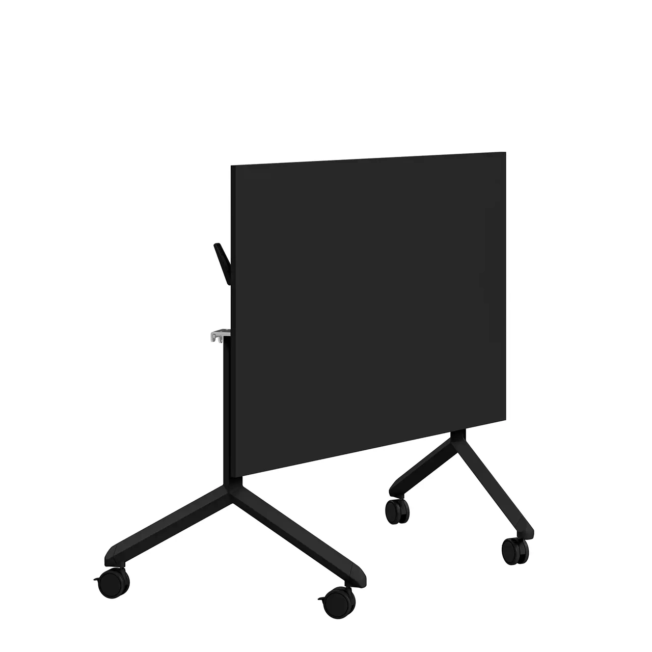 Fällbart bord, Tilt, 1200 x 800mm, svart laminat/svart