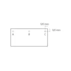 Höj och sänkbart skrivbord, 1200x600mm, björk/silver