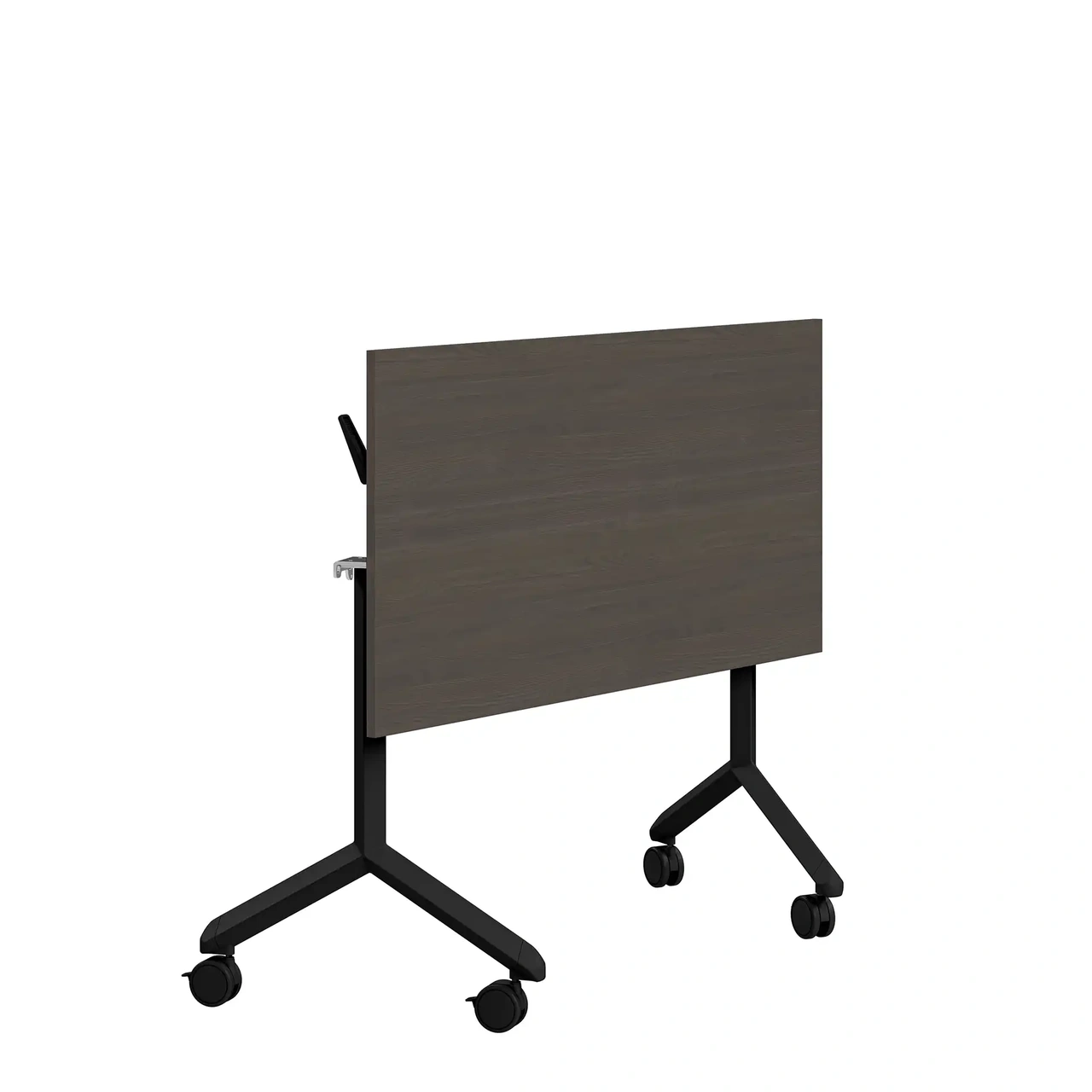 Fällbart bord, Tilt 1200x600mm, mörklaserad asklaminat/svart