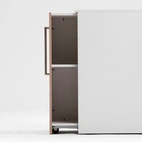 Sidoskåp, vänster, 415 x 1325mm, Björklaminat