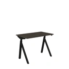 Höj och sänkbart skrivbord, El, 1000x600mm, mörk ask/svart