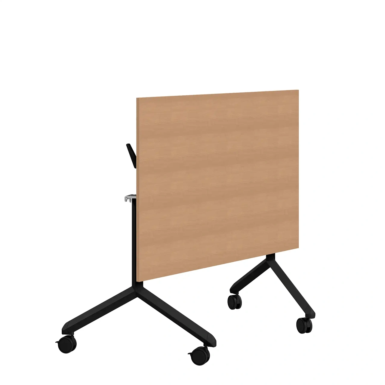 Fällbart bord, Tilt, 1400 x 800mm, boklaminat/svart