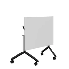 Fällbart bord, Tilt, 1400 x 800mm, ljusgrå laminat/svart