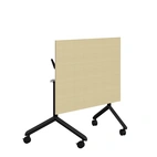 Fällbart bord, Tilt, 1400 x 800mm, björklaminat/svart