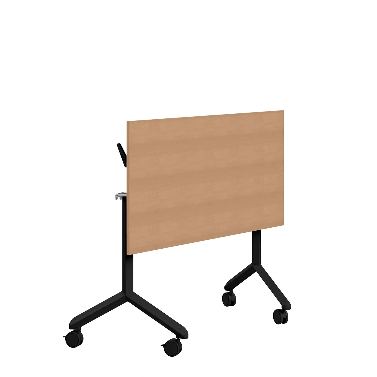 Fällbart bord, Tilt, 1200 x 600mm, boklaminat/svart