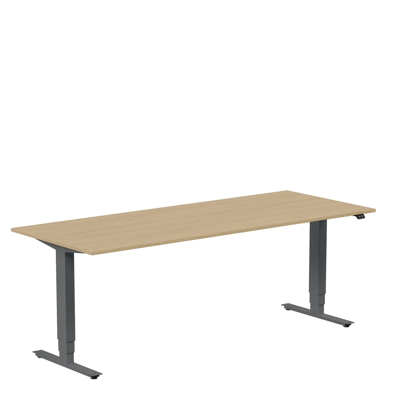 Höj och sänkbart skrivbord, 2000x800mm, ek/antracit