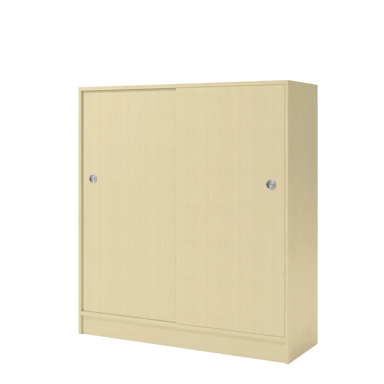 Skåp med skjutdörrar, björk, 1200 x 1325mm