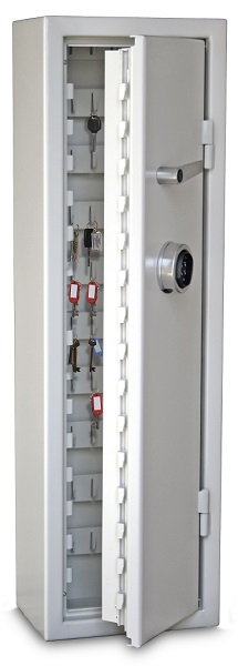 Inbrottssäkert nyckelskåp 1250x380x280 mm