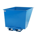 Tippcontainer med tryckplatta 1100 L