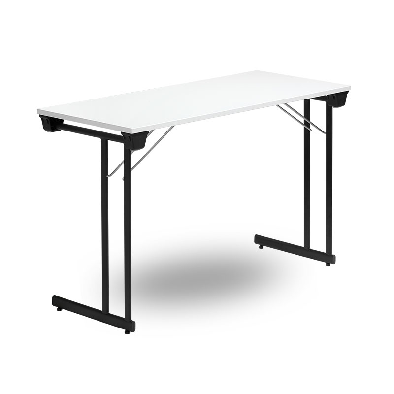 Fällbart bord, Kongress Style 1200 x 500 x 730 Svart/Bok