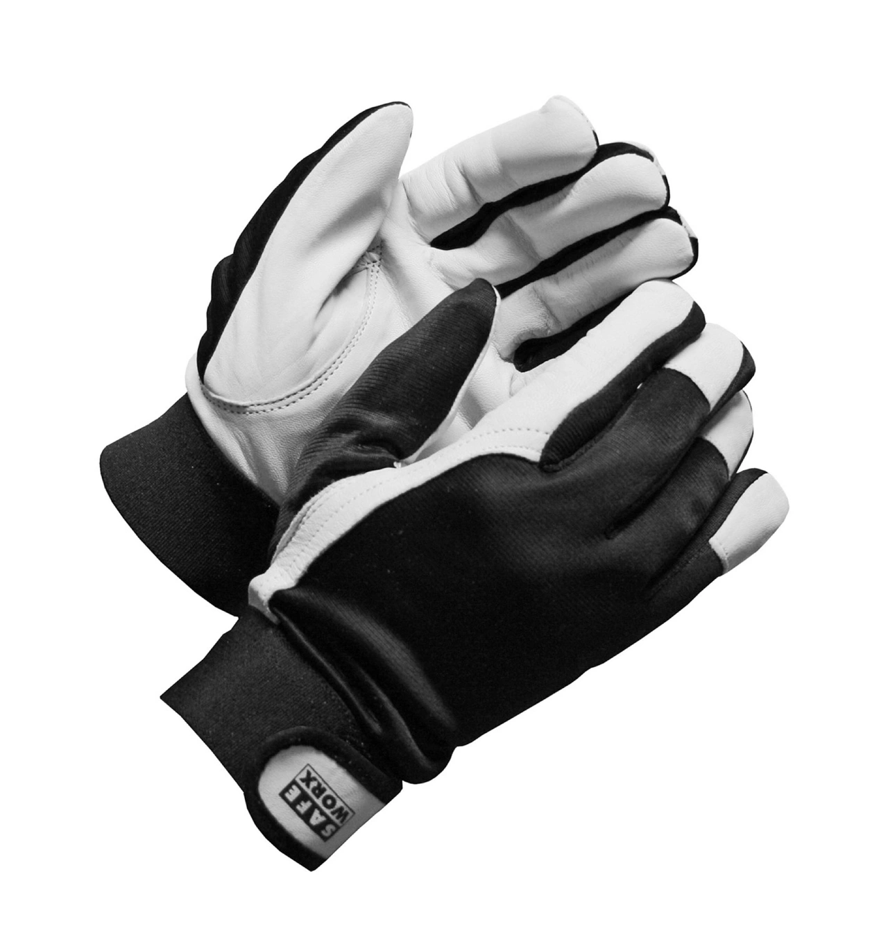 MONTAGEHANDSKE VINTER KARDBORRE, GETNARV/NYLON. L 12pack