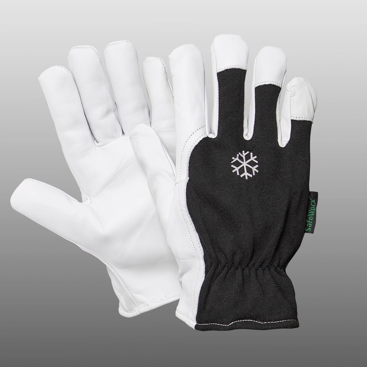 VINTERHANDSKE GETNARV/BOMULL, STL. L/9 12pack