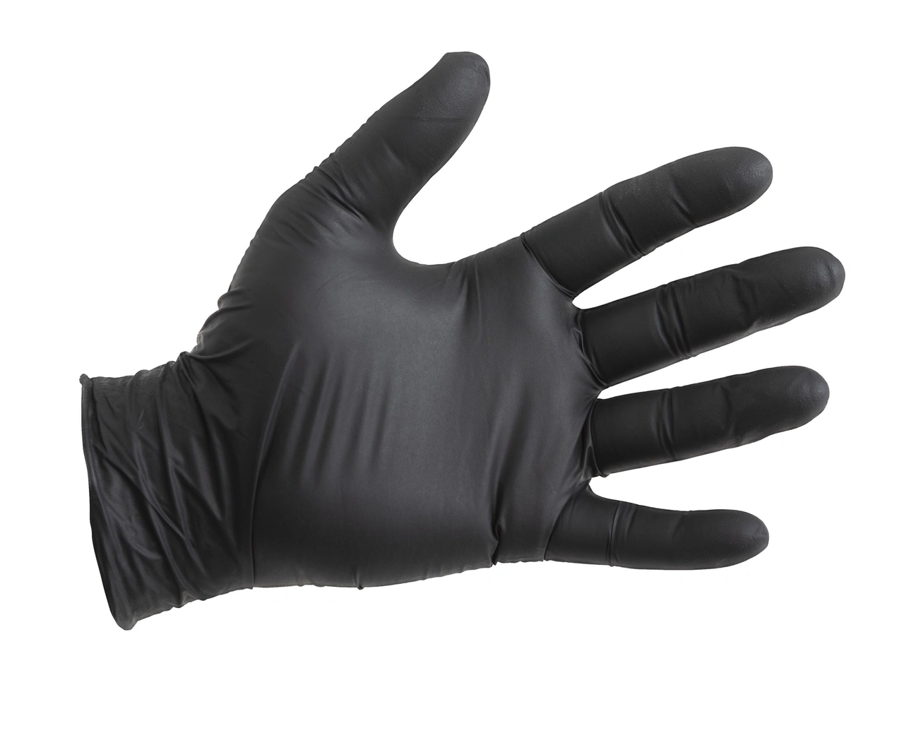 ENGÅNGSH. SVART NITRIL 100 ST/FRP, 4G PUDERFRI STL. L 12ST