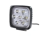 ARBETSBELYSNING LED, 7x5W (28W), FYRKANTIG, FLOD R10