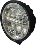ARBETSBELYSNING LED, 16x1,5W (24W) RUND FLOOD