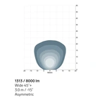 ARBETSBELYSNING TYRI, LED,  SYMMETRISK 9-60V, R10