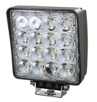ARBETSBELYSNING LED, 16x3W FYRKANTIG, FLOD