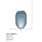 ARBETSBELYSNING TYRI, LED,  SYMMETRISK 9-60V, R10