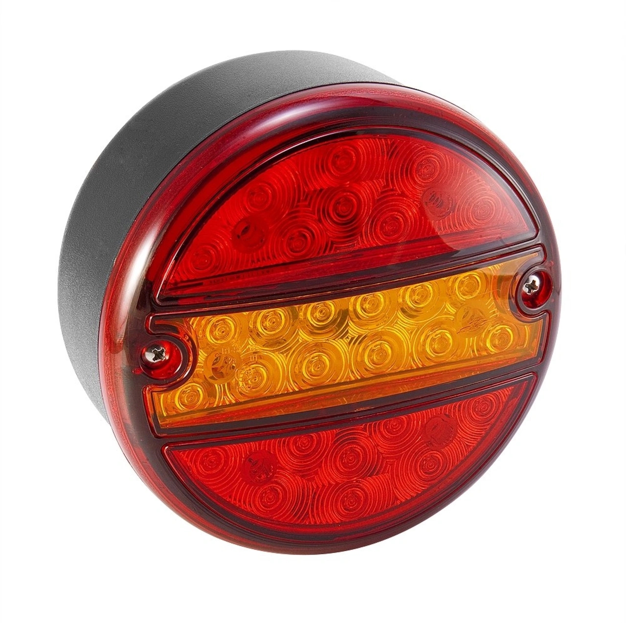 BAKLYKTA TREKAMMARE LED, 9-36 VBAK, STOPP, BLINK RÖD/ORANGE
