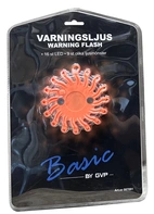 Varningsljus BaseX Orange, Pucken, Uppladdningsbar