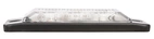 BLIXTLJUS SLIM VITT, 12-24V 3 LED, PLANMONTAGE, 2m KABEL