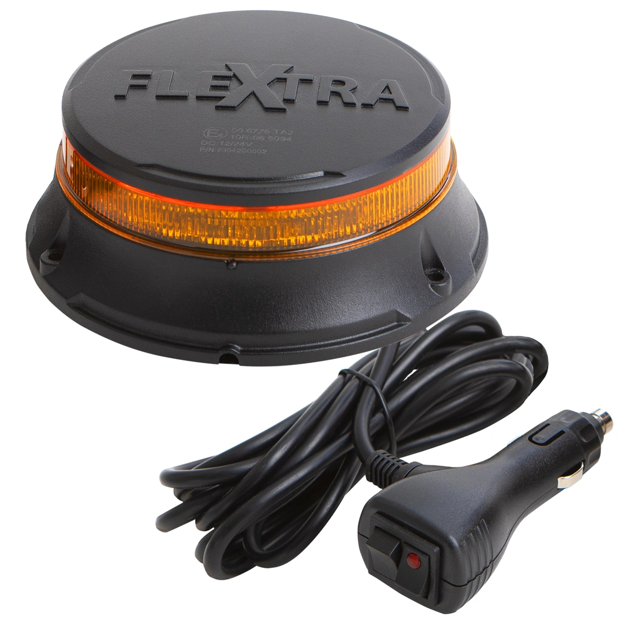 BLIXTLJUS 12/24V MIDI R65 KLASS 2, 133mmø MAGNETFOT