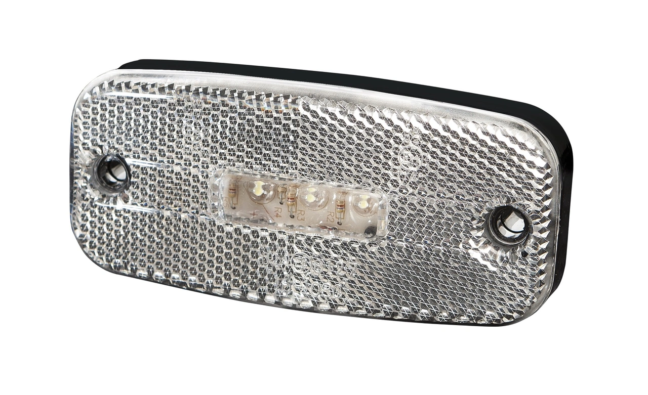 POSITIONSLAMPA VIT, LED, 5m KABEL, 12-24V