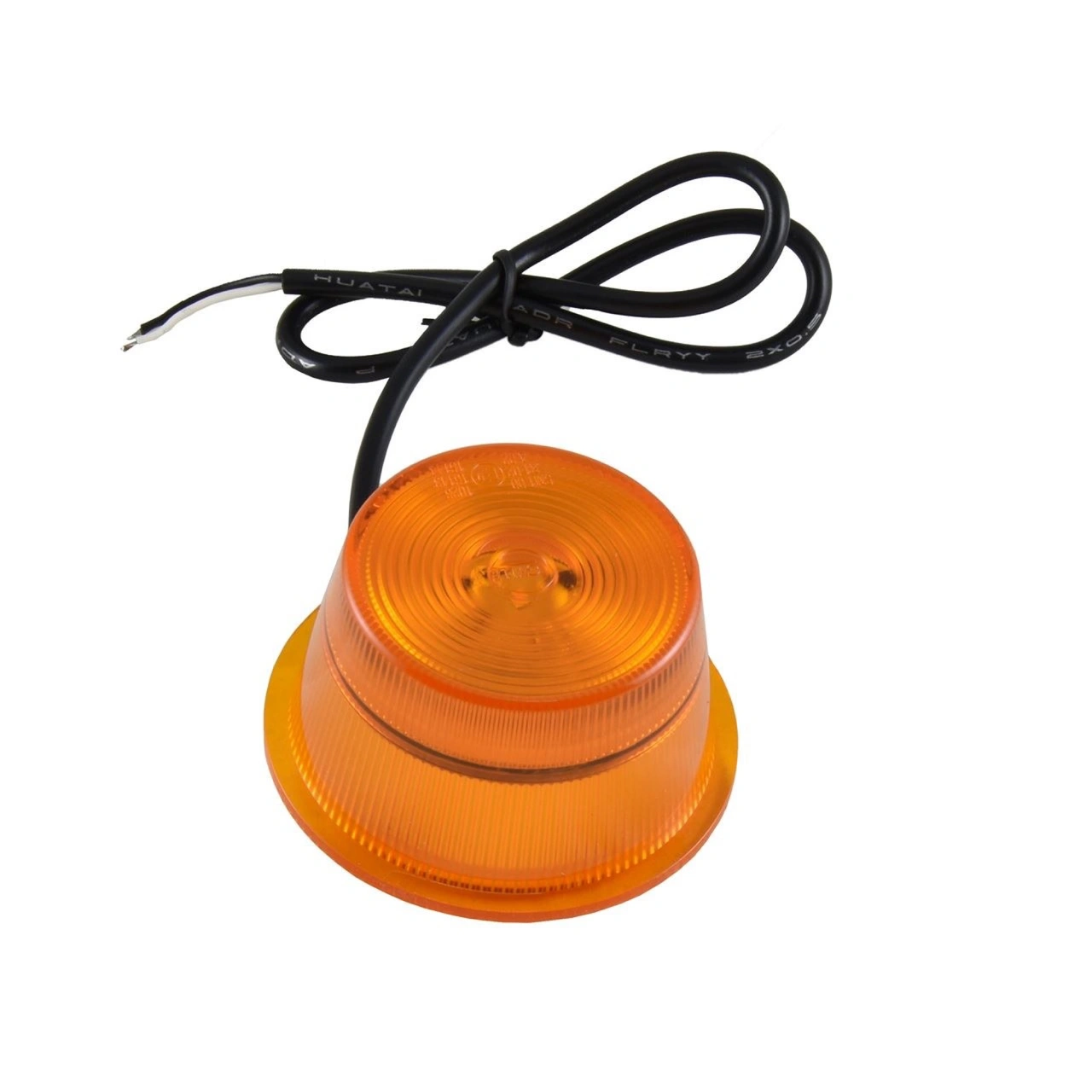 SIDOMARKERING ECO , 1 LED ORANGE 24V 0,5m Kabel EMÄRKT