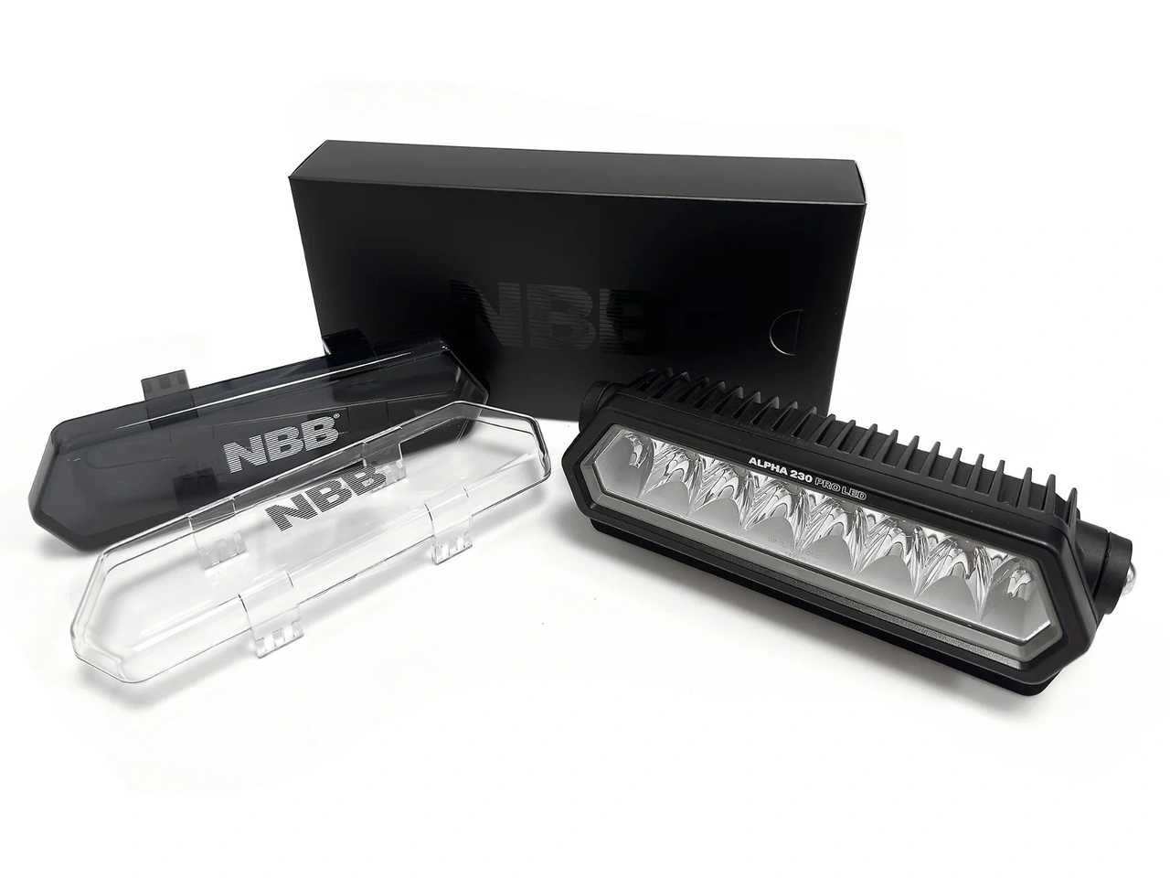 NBB ALPHA 230, PRO LED EXTRALJUSRAMP