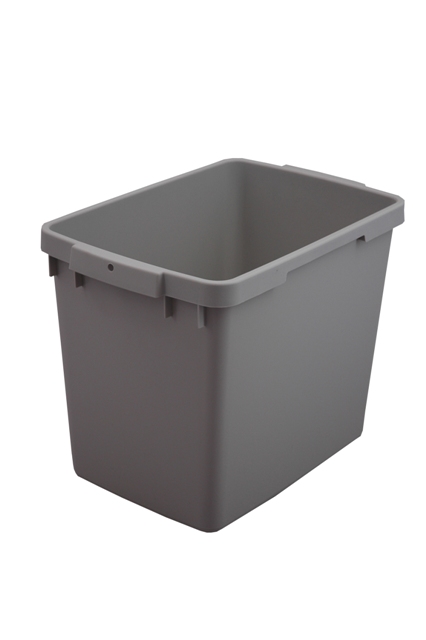 Plastkärl, 25 L, Grå