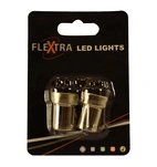 LEDLAMPA BA15s, 12-24V, RÖD, 2.7-5W 20led SMD 5050 2st/frp