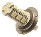 LEDLAMPA H7, 24V, VIT, 3.6W 18led SMD 5050 1st/frp