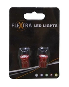 LEDLAMPA W2.1x9.5D, 24V, RÖD, 0,2W 1led SMD 5050 2st/frp