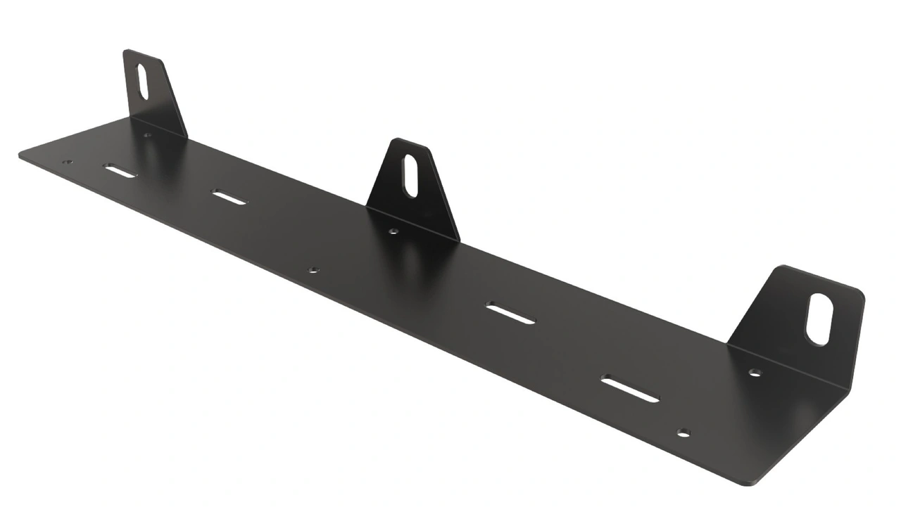 EXTRALJUSHÅLLARE FÖR TRE 9" EXTRALJUS, SVART