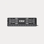 OZZ LP1 REGSKYLTSHÅLLARE M LJUSRAMP, SVART
