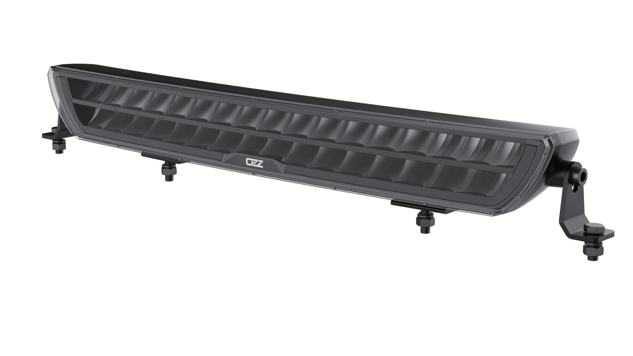 LJUSRAMP OZZ DRB1 P20", SVART DUBBELRADIG