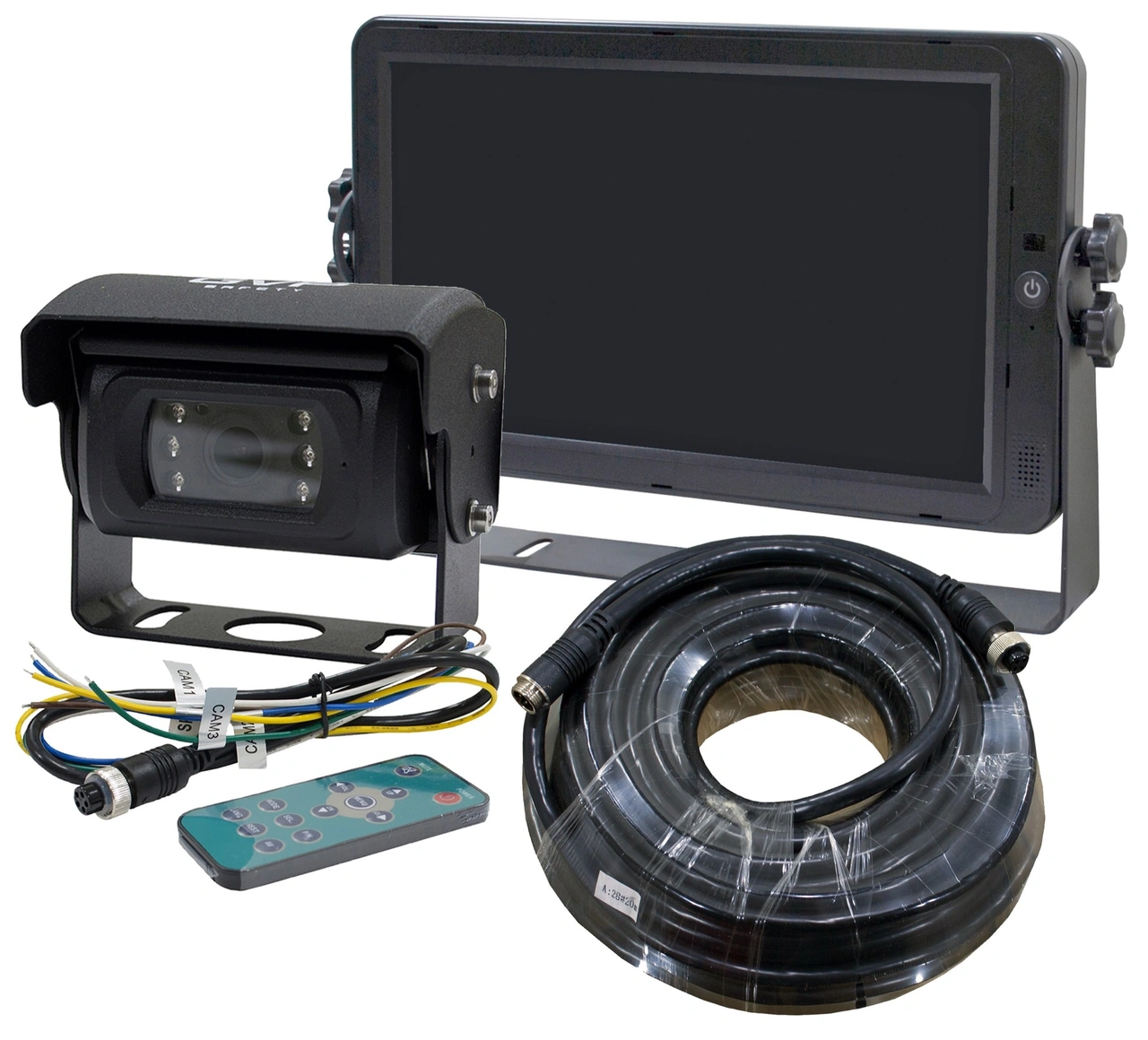 BACK-TV SET HD 10,1" QUAD, KAMERA,,