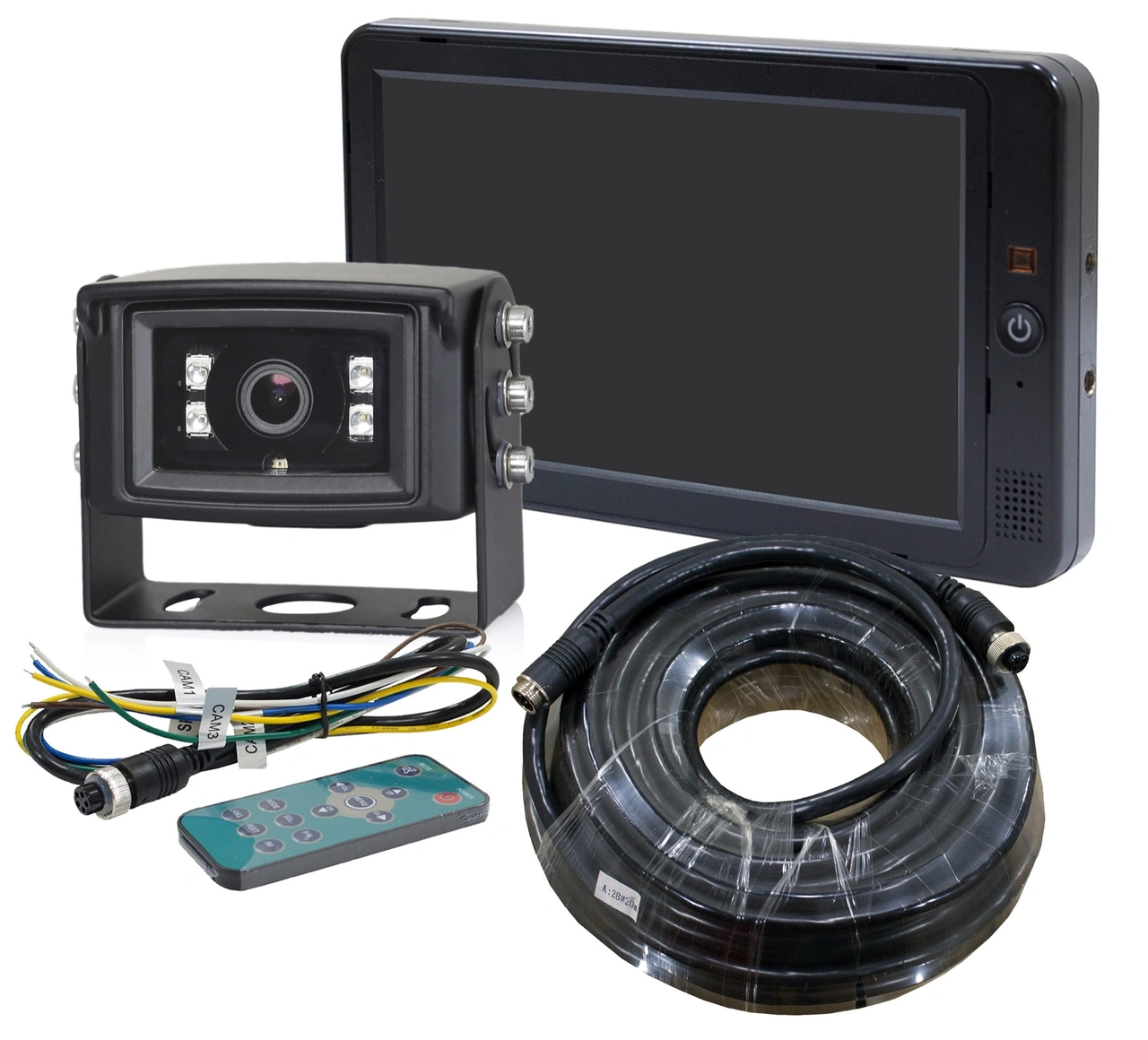BACK-TV SET HD 7", KAMERA,, 20 M KABEL