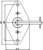 HUVUDSTRÖMBRYTARE, 250 A @ 12 V 5pack