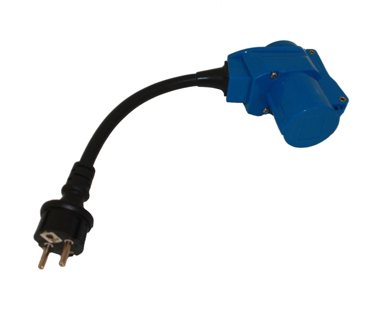 CEE 3-POL, MULTIADAPTER 0.3m, SCH. PLUG - CEE/SCH. SOCKET