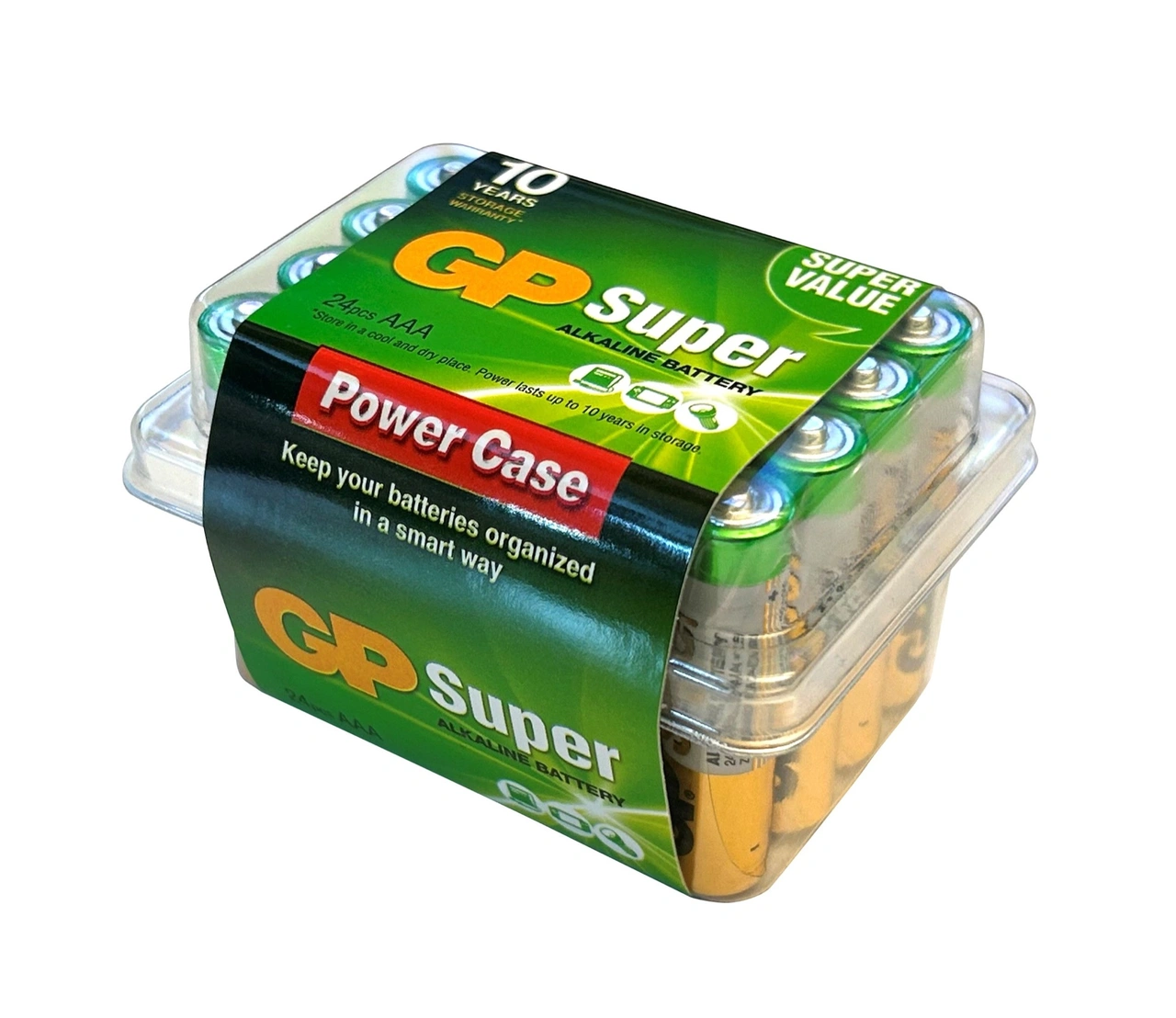 BATTERI LR03/AAA 1,5V, 20st 10pack