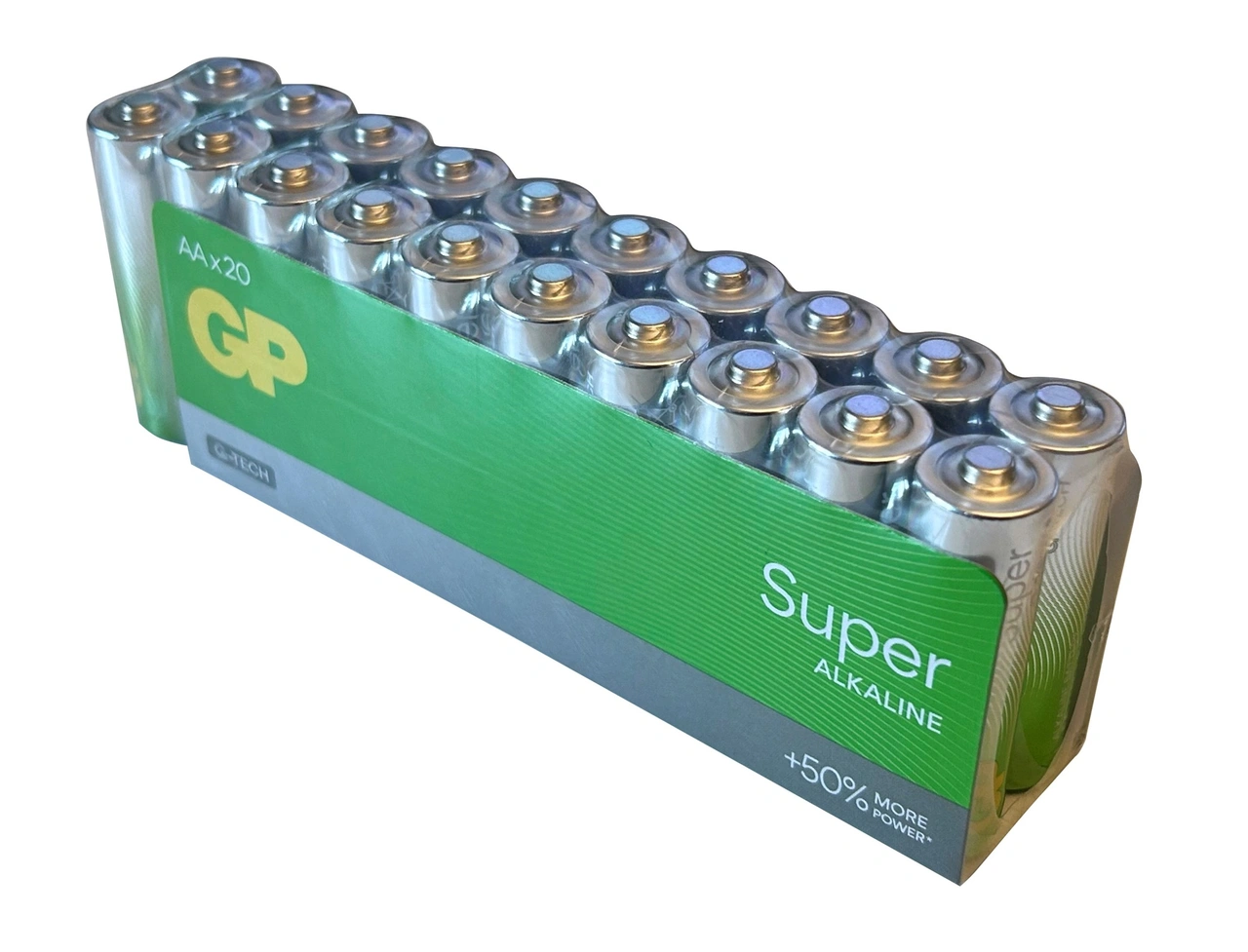 BATTERI LR6/AA 1,5V, 20st 10pack