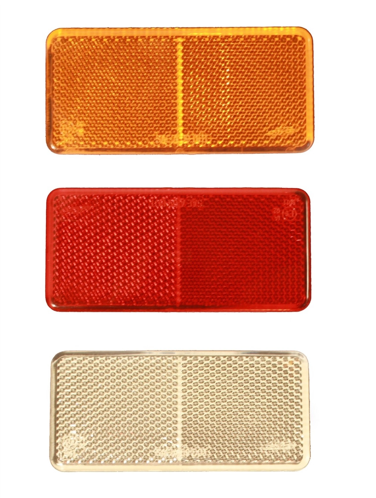 REFLEX REKTANGULÄR 94x44.5mm, VIT 20pack