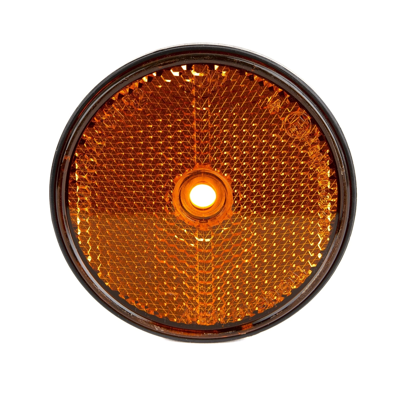 RUND REFLEX MED HÅL ORANGE, YD=63 mm 20pack