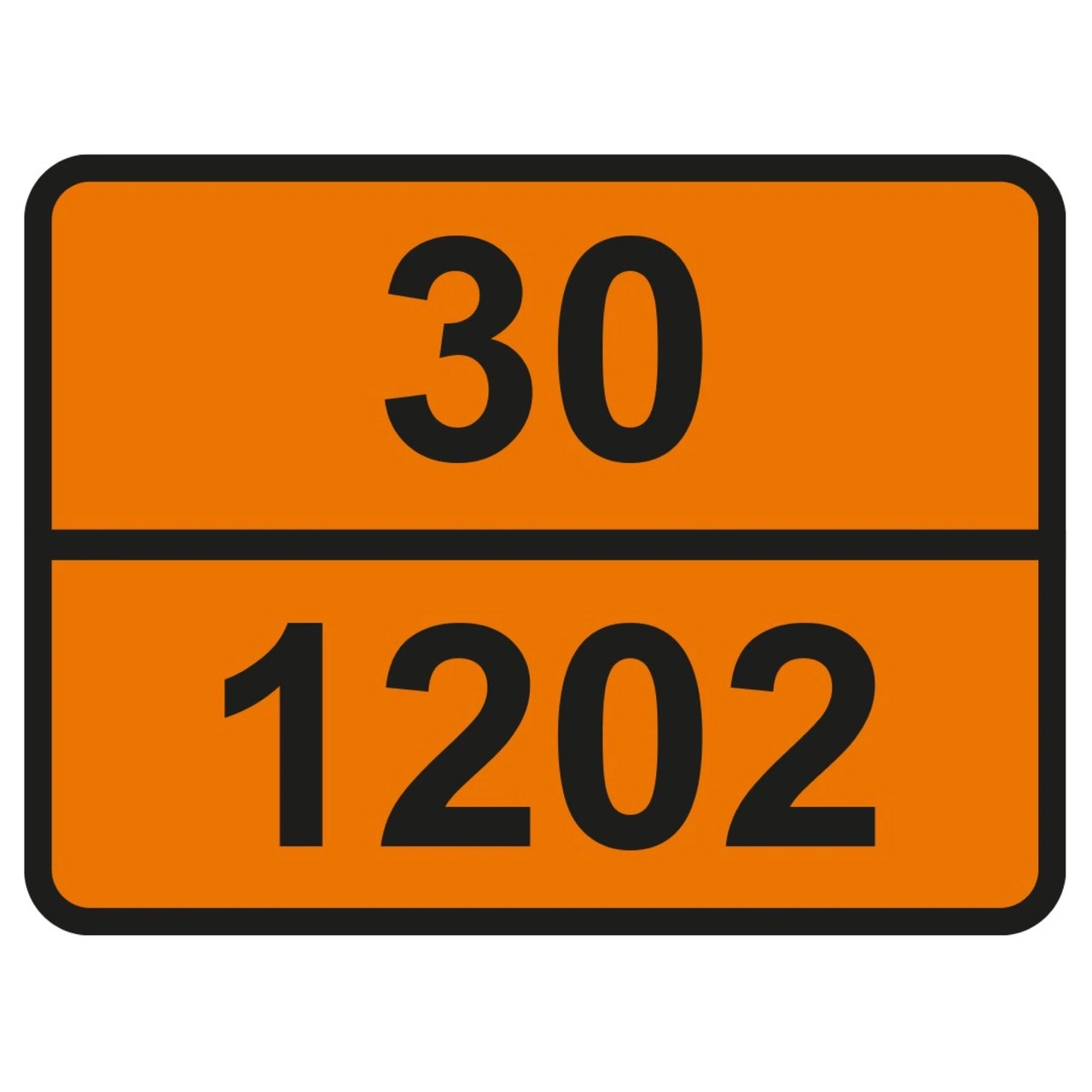 FARLIGT GODS SKYLT 30/1202 DIESEL ALUMINIUM, 400x300x1mm