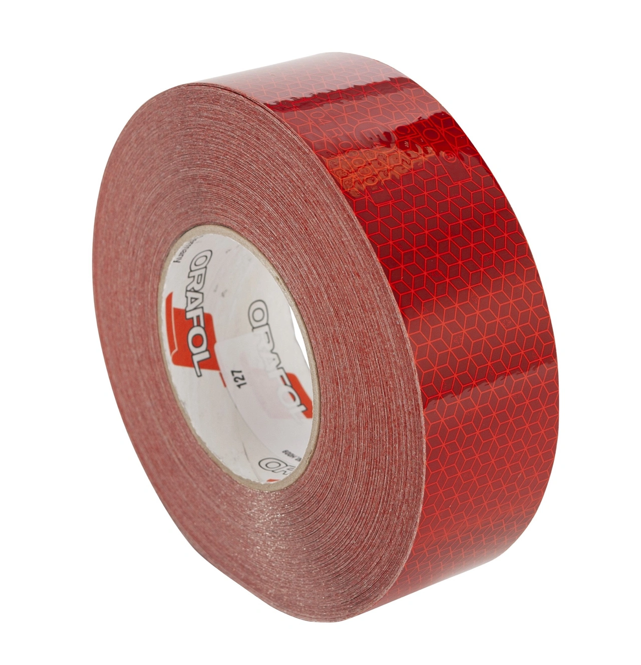 REFLEXTEJP RÖD, ECE-104, 50mm x 50m, FÖR SKÅP