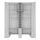 Plastcontainer MoveBox Heavy Duty 1000 H1140 Ljusgrå