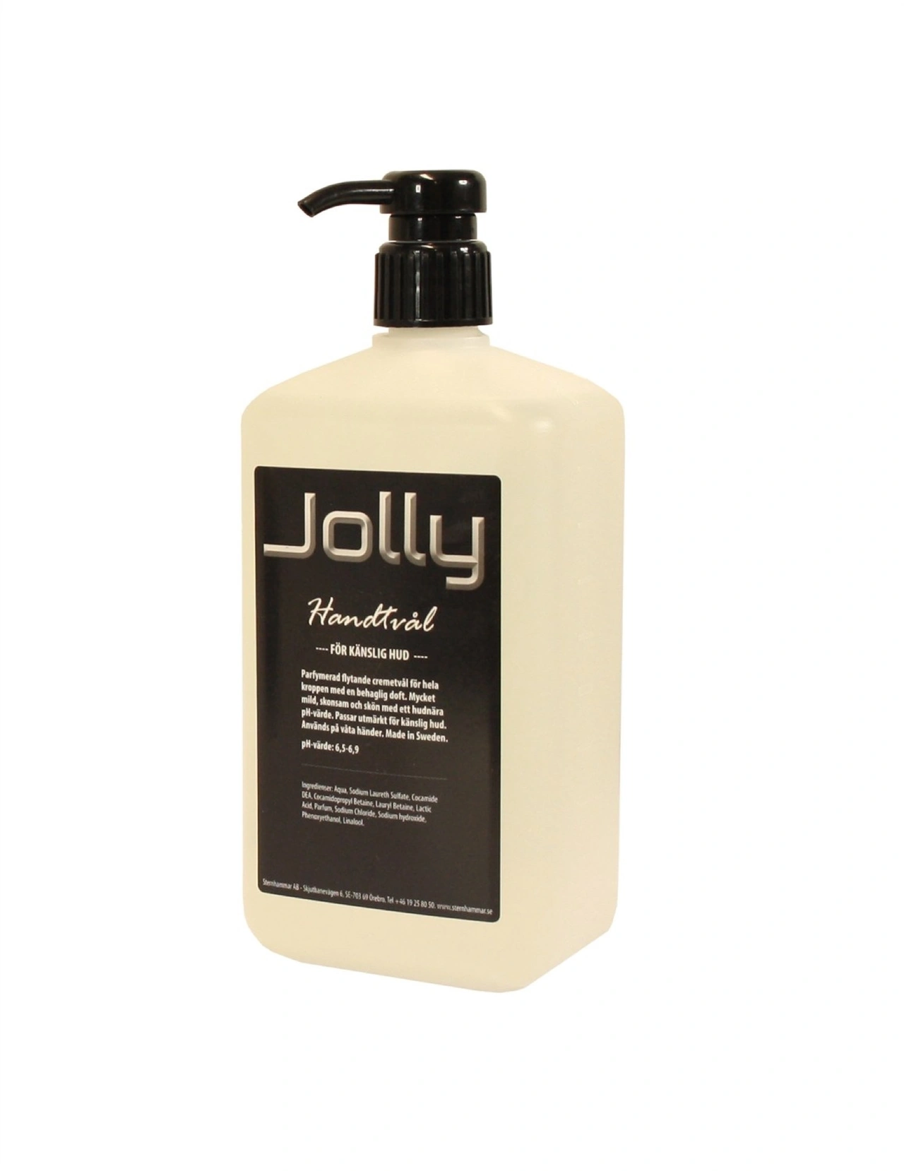 JOLLY HANDTVÅL - FÖR KÄNSLIG, HUD 1,0 L/st.