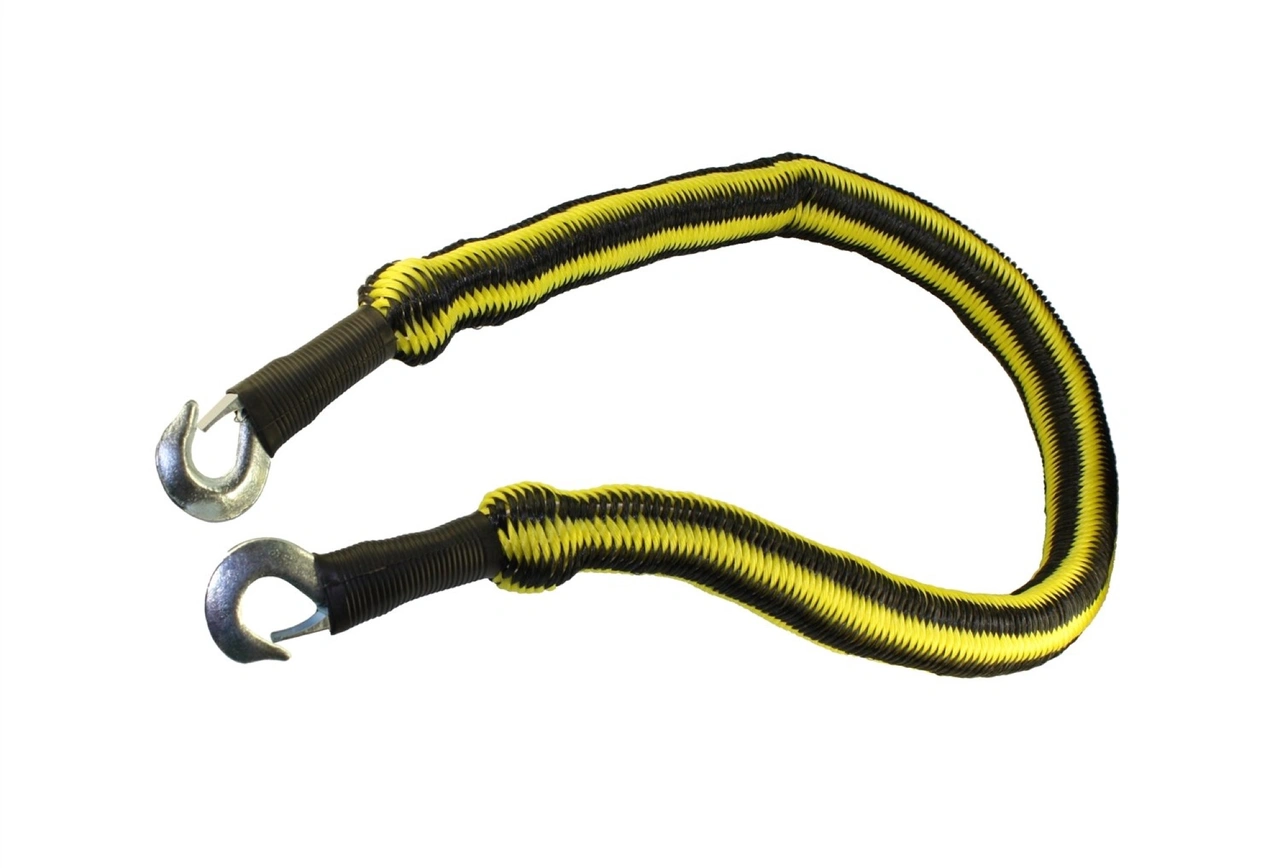 BOGSERLINA ELASTISK 1560kg, 1.5-4m, 1 1/8", GUL/SVART