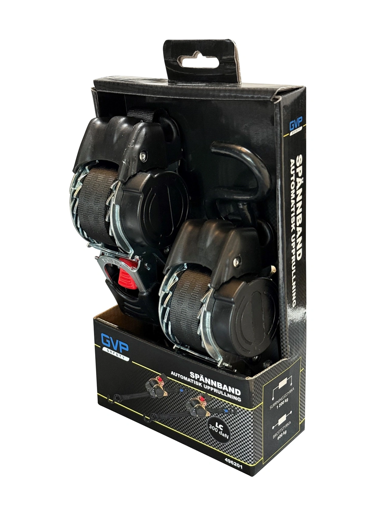 SPÄNNBAND ROLL UP LC300 25mm x 3.0 m, 2 ST/FRP